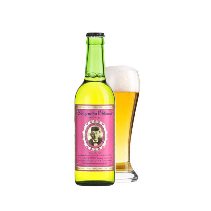 Meiji Restoration Shigenobu Okuma Beer (330ml x 24 Bottles)