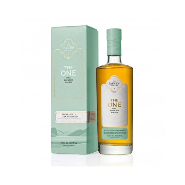 Lakes The One Manzanilla Cask Finish Whisky (700ml x 6 Bottles)