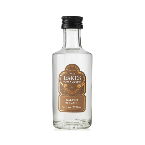 The Lakes Salted Caramel Vodka Liqueur (50ml x 12 Bottles)