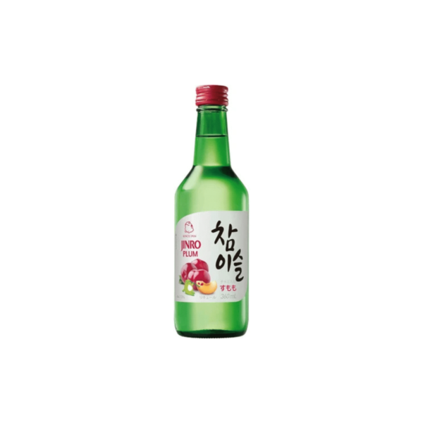 JINRO Japan Chamisul Plum Liqueur (360ml x 6 Bottles)