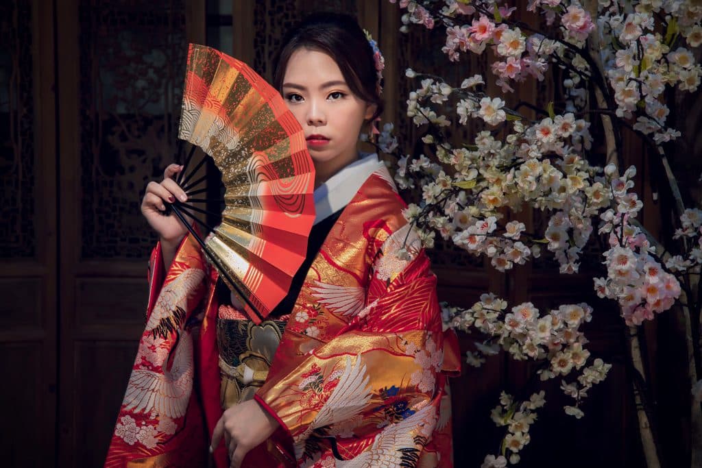 Wearing a Kimono in Japan