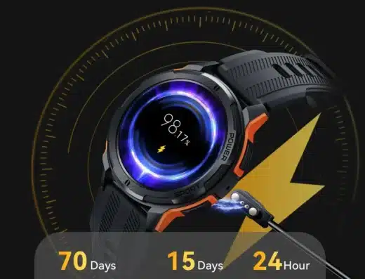 OUKITEL BT10 Rugged Outdoor Watch for Tourists in Japan