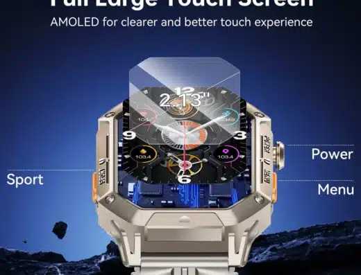 OUKITEL BT80 Rugged Outdoor Watch for Tourists in Japan