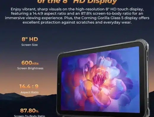OUKITEL RT3 Pro Rugged Tablet for Tourists in Japan