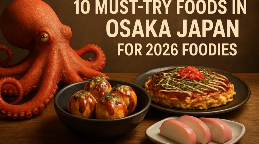 10 Must-Try Food in Osaka Japan for 2026 Foodies