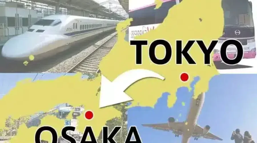 Tokyo to Osaka: Cheapest and Fastest Transport Options