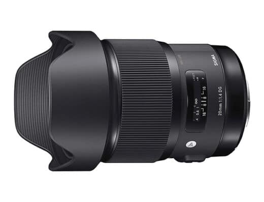 Sigma 20mm F1.4 DG HSM Art (Sony E) Ultra Wide-Angle Prime Lens Rental in Japan