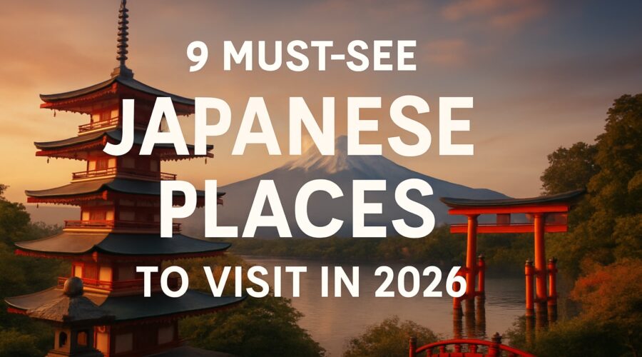 9 Must-See Japanese Places to Visit in 2026