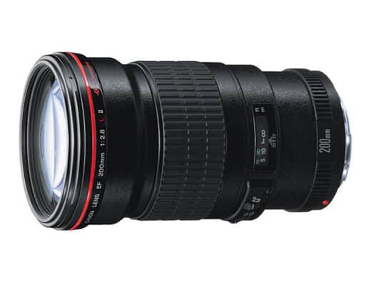 Canon EF 200mm F2.8L II USM Lens Rental in Japan