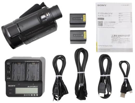 SONY FDR-AX60 4K Camcorder Rental in Japan