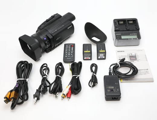 SONY FDR-AX700 4K HDR Professional Camcorder Rental in Japan