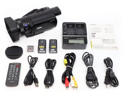 SONY FDR-AX100 4K Camcorder Rental in Japan