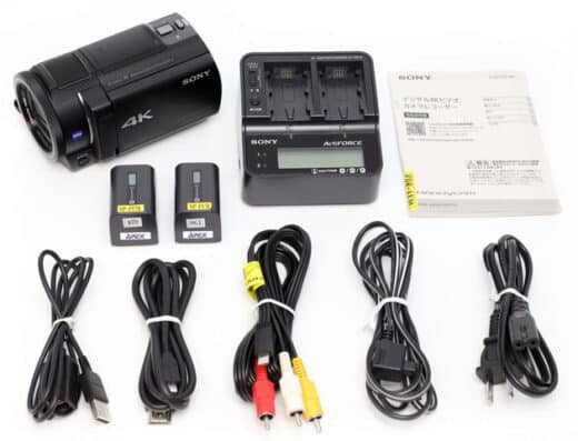SONY FDR-AX30 4K Camcorder Rental in Japan