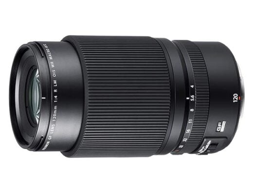 Fujinon Medium Telephoto Macro Lens GF120mmF4 R LM OIS WR Rental in Japan