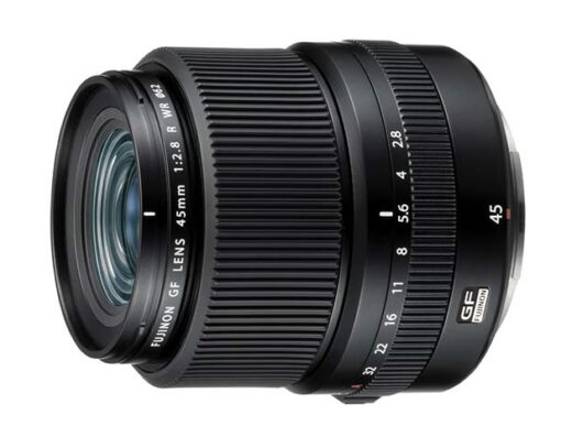 Fujinon Wide-Angle Prime Lens GF45mmF2.8 R WR Rental in Japan