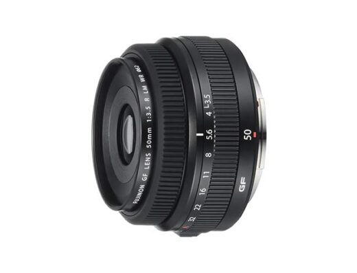 Fujinon Standard Prime Lens GF50mmF3.5 R LM WR Rental in Japan