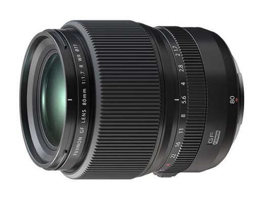 Fujinon Ultra-Fast Medium Telephoto Prime Lens GF80mmF1.7 R WR Rental in Japan