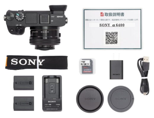 Sony α6400 ILCE-6400L (with E PZ 16-50mm Lens) Rental in Japan