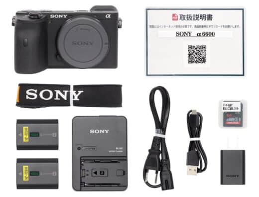 Sony α6600 ILCE-6600 (body only) Rental in Japan