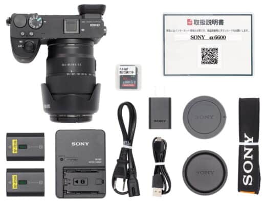 Sony α6600 ILCE-6600M (with E 18-135 mm F3.5-5.6 OSS lens) Rental in Japan