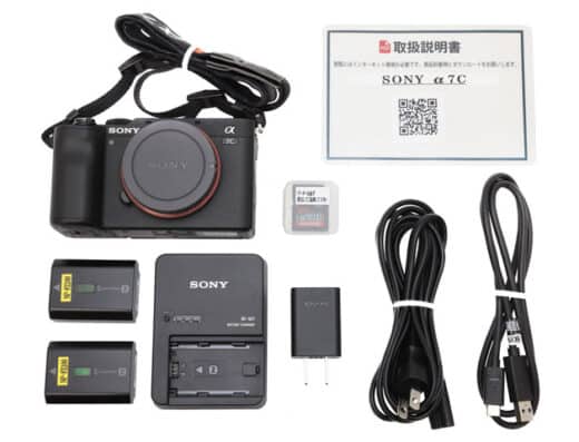 Sony α7C (ILCE-7C) Compact Full-Frame Mirrorless Camera Body Only Rental in Japan