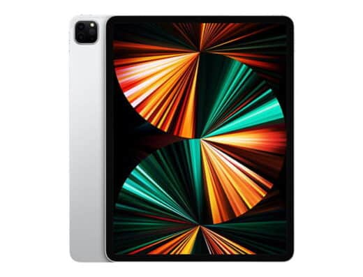 iPad Pro 12.9-inch (M1) Silver 5th Generation MHNG3J/A Rental in Japan