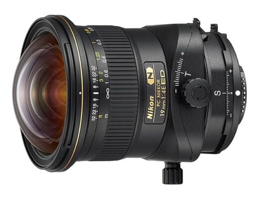 Nikon PC NIKKOR 19mm f/4E ED Lens Rental in Japan