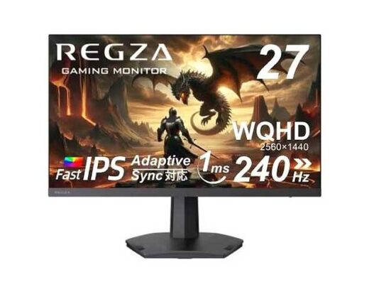 REGZA Gaming Monitor RM-G276N Rental in Japan