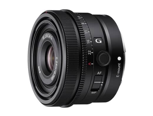 Sony E-mount SEL24F28G (FE 24mm F2.8 G) Wide-Angle Prime Lens Rental in Japan