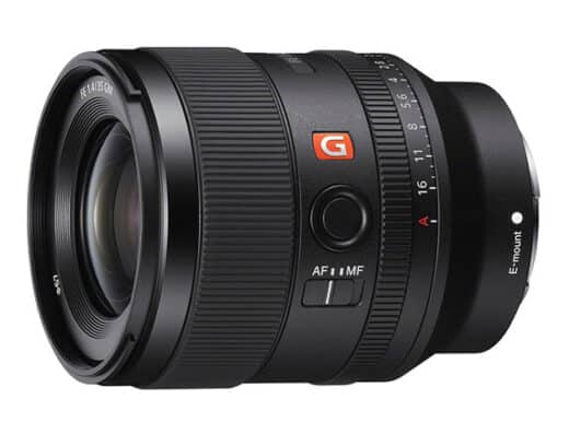 Sony E-mount SEL35F14GM (FE 35mm F1.4 GM) Wide-Angle Prime Lens Rental in Japan