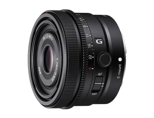 Sony E-mount SEL40F25G (FE 40mm F2.5 G) Standard Prime Lens Rental in Japan