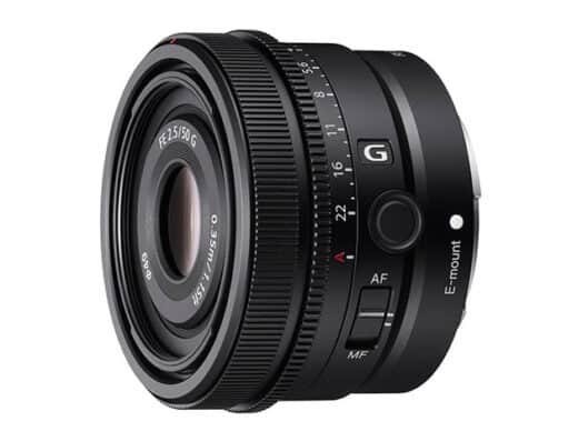 Sony E-mount SEL50F25G (FE 50mm F2.5 G) Standard Prime Lens Rental in Japan