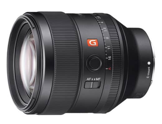 Sony E-mount SEL85F14GM (FE 85mm F1.4 GM) Portrait Prime Lens Rental in Japan