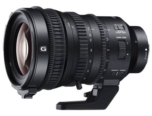 Sony E-mount SELP18110G (E PZ 18-110mm F4 G OSS) Power Zoom Lens Rental in Japan