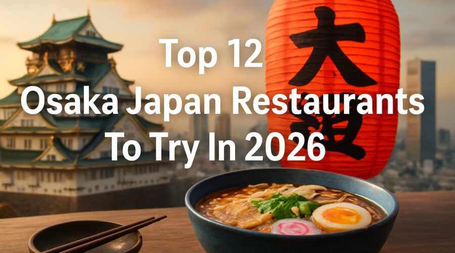 Top 12 Osaka Japan Restaurants To Try In 2026