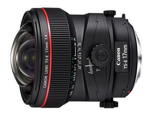 Canon TS-E 17mm F4L Rental in Japan