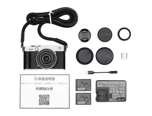 FUJIFILM X-E5 XF23mmF2.8 R WR Lens Kit Rental in Japan