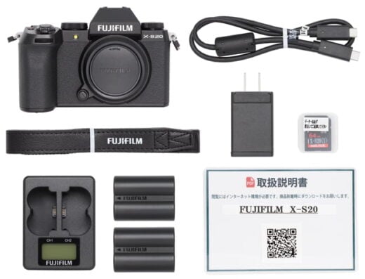 FUJIFILM X-S20 (body only) Advanced Mirrorless Rental in Japan
