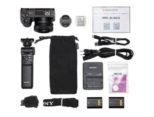 Sony VLOGCAM ZV-E10 II (ZV-E10M2K) Shooting Grip Kit Rental in Japan