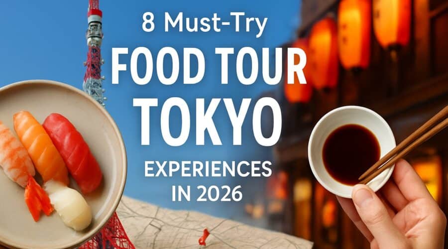 8 Must-Try Food Tour Tokyo Experiences in 2026