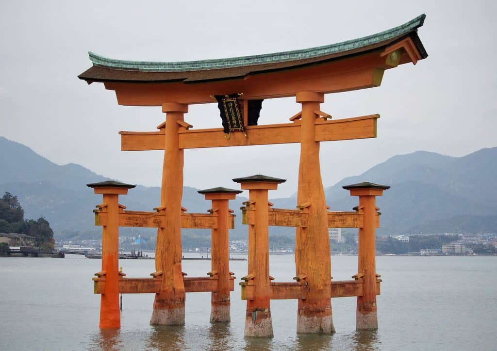 Floating Torii Gate Japan