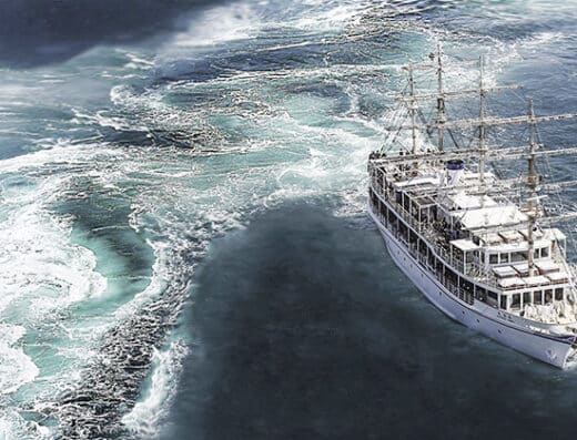 Naruto Whirlpools & Ryozan-ji Temple Tour: Cruise Shore Excursion