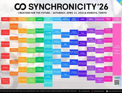 SYNCHRONICITY 2026 in Japan Ticket Information