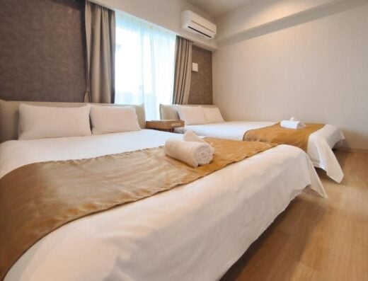 Vermillion Osaka (Namba): Apartment Hotel Near Imamiya Station