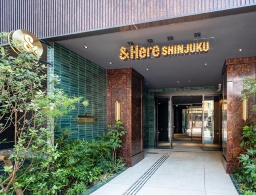 &Here Shinjuku – Modern Design Hotel Near Shinjuku Station