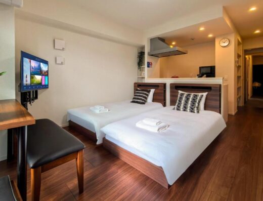 Poka Premium Kuramae Tokyo: Modern Apartment Hotel Near Asakusa with Kitchen