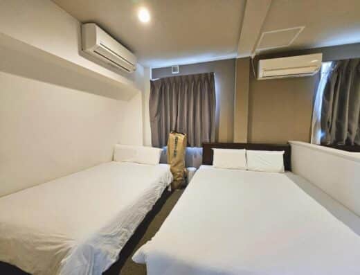 Hermitage Hotel Nishishin Tokyo: Spacious Apartment Stay in Shinjuku with Kitchen & Free WiFi