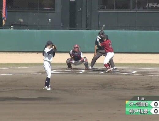 High School Girls Baseball vs Ichiro