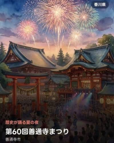 Fukuyama Summer Festival Fireworks