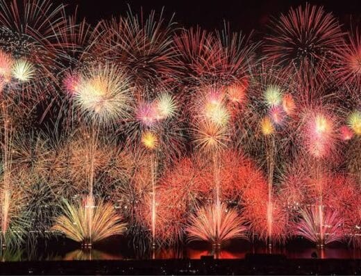 Fukuyama Summer Festival Fireworks